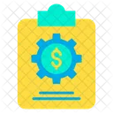 Dollar Strategy Business Management Financial Management Icon