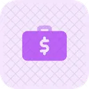 Dollar Suitcase Icon