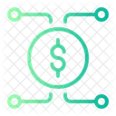 Dollar Symbol Scheme Network Icon