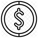Dollar Symbol  Icon