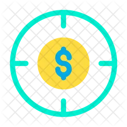 Dollar Target  Icon