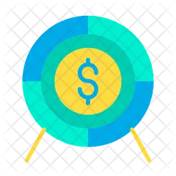 Dollar target  Icon