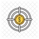 Dollar Target Money Icon