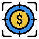Dollar Target  Icon