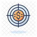 Dollar Target  Icon