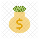 Dollar-Tasche  Symbol