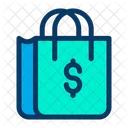 Dollar-Tasche  Icon