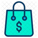 Dollar-Tasche  Icon