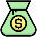 Dollar-Tasche  Symbol