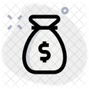 Dollar-Tasche  Symbol