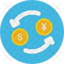Dollar To Yen Exchange Icon