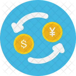 Dollar To Yen Exchange  Icon