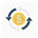 Dollar Transfer Money Icon
