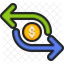 Dollar Transfer  Icon