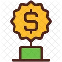 Dollar Trophy  Icon
