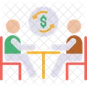 Dollar Update Business Meeting Meeting Icon