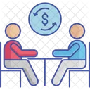 Dollar Update Business Meeting Meeting Icône