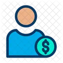 Dollar User Dollar Profile Male Profile Icon