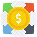 Dollar Valuation Arrow Icon
