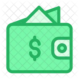 Dollar Wallet  Icon