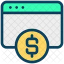 Dollar Website  Icon