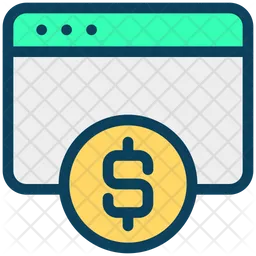 Dollar Website  Icon