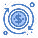 Dollarwechsel  Symbol