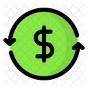 Dollarwechsel  Symbol