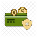 Dollar-Zahlungsfehler  Symbol