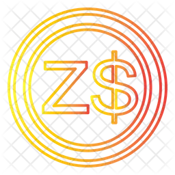 Dollar Zimbabwe  Icon