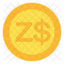 Dollar zimbabwe  Icon