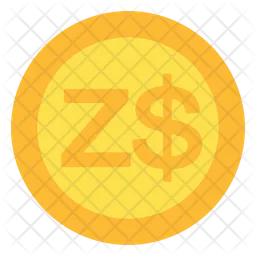 Dollar zimbabwe  Icon