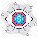 Dollarauge  Symbol