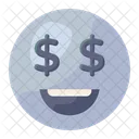 Dollar Augen Emoji Emoticon Symbol