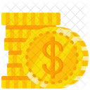 Dollarmünze  Symbol