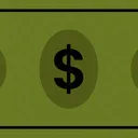 Dollarnote  Symbol