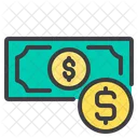 Dollarnote  Symbol