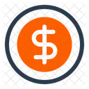 Dollaro Valuta Economia Icon