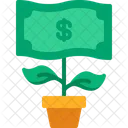 Dollarpflanze  Symbol