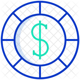 Dollars Coin  Icon