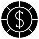 Dollars Coin Icon
