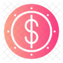 Dollars Coin Rupee Money Icon