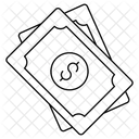 Dollars Money Cash Icon