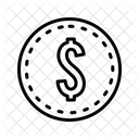 Money Dollar Coin Icon