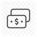 Dollars Money Cash Icon