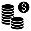 Mdollar Coins Dollars Dollar Coins Icon