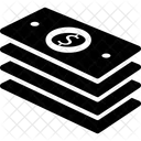 Dollars Bundle Money Icon
