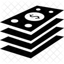 Dollars Bundle Money Icon