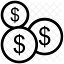 Dollars Wealth Money Icon