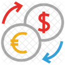 Dollars Euro Money Icon